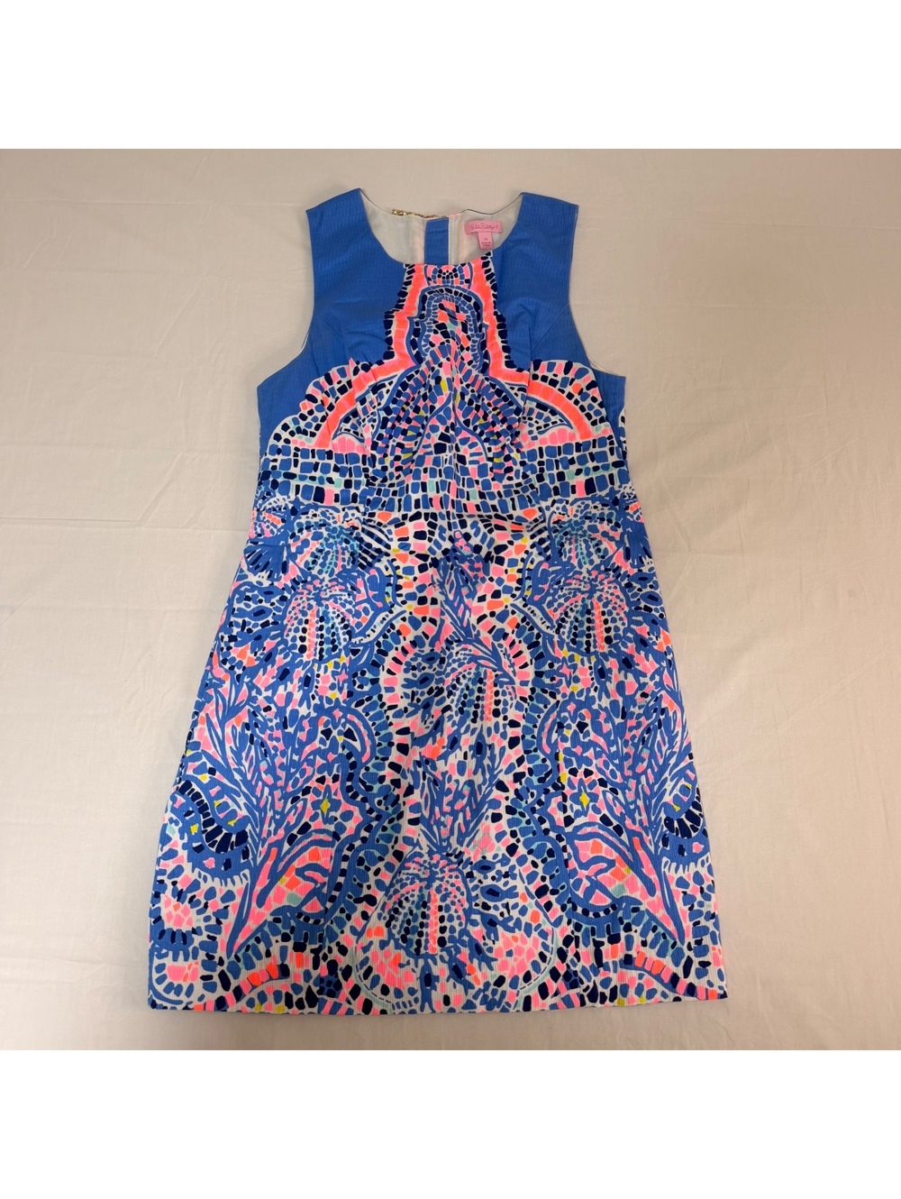 Lilly Pulitzer Sleeveless Printed Dress Size 10